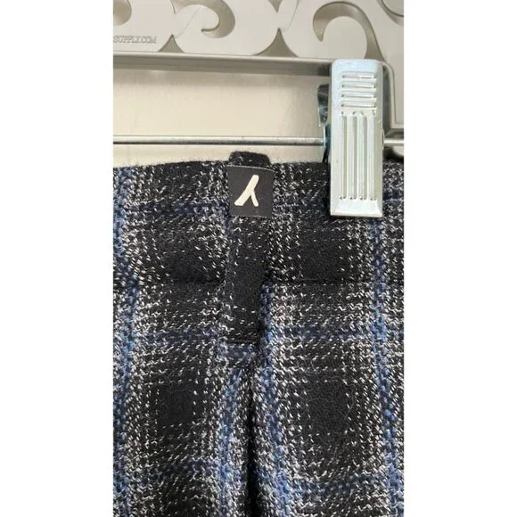 MYTHS PLAID DEGRADE WOOL DRESS PANTS 31 - Picture 4 of 10